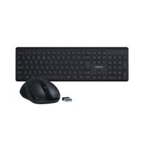 Kit Teclado e Mouse Intelbras CSI50 Usb Sem Fio Preto