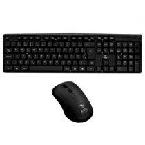 Kit Teclado E Mouse Kross Ke-km400v1 Preto Pt-br Qwerty