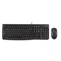 Kit Teclado e Mouse Logitech Mk120 Português Brasil Preto
