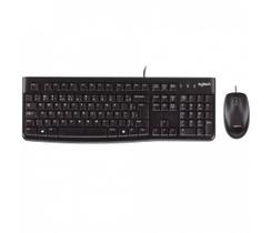 Kit teclado e mouse logitech mk120 preto usb - 920-004429-c