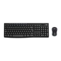 Kit Teclado e Mouse Logitech MK270 USB Wireless Preto, 920-004433