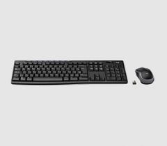 Kit Teclado e Mouse Logitech MK270 Wireless Preto Kit Teclado e Mouse Logitech MK270 Wireless Preto