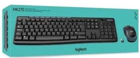 Kit teclado e mouse logitech mk270