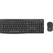 Kit Teclado e Mouse Logitech MK295 Preto S/FIO 920-009793-C Kit Teclado e Mouse Logitech MK295 Preto S/FIO 920-009793-C