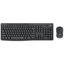 Kit Teclado E Mouse Logitech Mk295 Silent Sem Fio Preto Kit Teclado E Mouse Logitech Mk295 Silent Sem Fio Preto