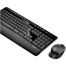 Kit Teclado e Mouse Logitech MK345 Preto Sem Fio