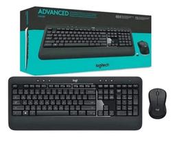 Kit Teclado e Mouse Logitech MK540 Advanced Sem Fio Multimídia Tecnologia Unifying Cinza ABNT2