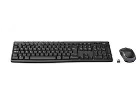Kit teclado e mouse logitech sem fio mk270 - 920-004433