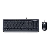 Kit Teclado E Mouse Microsoft APB-00005 Wired Desktop 600 Preto