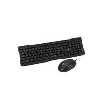Kit Teclado e Mouse Office 5+ KC-500, ABNT2, Plug and Play, Preto - 015-0069 Kit Teclado e Mouse Office 5+ KC-500, ABNT2, Plug and Play, Preto - 015-0069