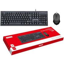 Kit Teclado E Mouse Óptico Com Fio Usb Tomate Mkt-01713 Mouse Preto Teclado Preto Kit Teclado E Mouse Óptico Com Fio Usb Tomate Mkt-01713 Mouse Preto Teclado Preto