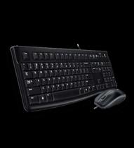 Kit Teclado E Mouse Óptico Logitech Usb Mk120