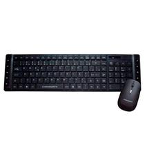 Kit Teclado e Mouse Óptico Wireless Sem Fio Chinamate CM-30