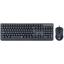 Kit Teclado e Mouse Redragon Office BS-7092, USB, 1200 DPI, Preto