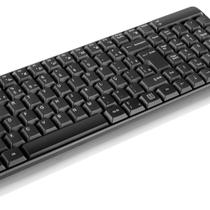 Kit Teclado E Mouse S/f Usb Preto Tc183