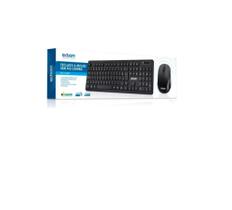 Kit Teclado E Mouse Sem Fio 10 Metros Abnt 2 C/ Botão Dpi - exbom