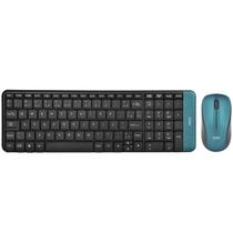 Kit Teclado e Mouse sem Fio 1200 DPI OEX BLEND TM404 Verde