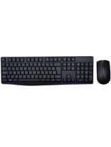 Kit Teclado E Mouse Sem Fio 2.4ghz Multimídia Usb Bulk Com Pilhas Tc269