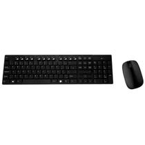 Kit Teclado E Mouse Sem Fio Abnt2 Brasil Teclas Flutuantes