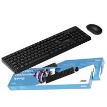 Kit Teclado E Mouse Sem Fio Aoc Abnt Ç Office Lançamento Kit Teclado E Mouse Sem Fio Aoc Abnt Ç Office Lançamento