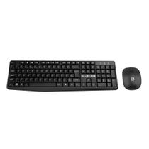 Kit Teclado e Mouse Sem Fio Bluecase ABNT2, DPI2400, 2,4 GHz, Plug and Play, Preto - BMTW01