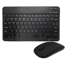 Kit Teclado e Mouse Sem fio Bluetooth Multi-device Preto K06