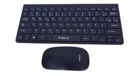 KIT Teclado e Mouse Sem Fio Bluetooth para Tablet Macbook iPad iMac Notebook PC, Silencioso