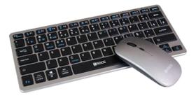 Kit Teclado E Mouse Sem Fio Bluetooth Slim Compatível com Macbook Pc Kit Teclado E Mouse Sem Fio Bluetooth Slim Compatível com Macbook Pc