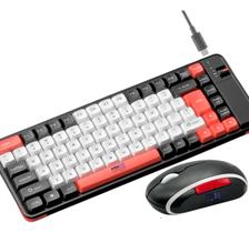 Kit Teclado E Mouse Sem Fio Bluetooth Wireless Recarregável