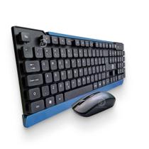 Kit Teclado e Mouse sem fio Brazilpc Bpc-5171 Português Brasil Preto Kit Teclado e Mouse sem fio Brazilpc Bpc-5171 Português Brasil Preto