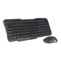 Kit Teclado e Mouse Sem Fio C3 Tech 2.4Ghz K-W10BK