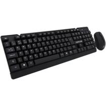 Kit teclado e mouse sem/fio c3plus k-w11bkv2