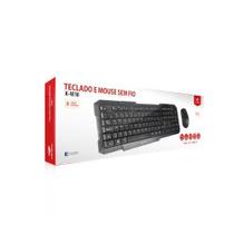 Kit Teclado E Mouse Sem Fio C3tech K-w10bk