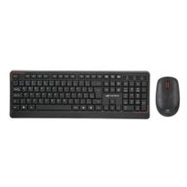 Kit Teclado e Mouse sem Fio C3Tech K-W70BK - ABNT2 - 1600dpi - Receptor USB - Preto Kit Teclado e Mouse sem Fio C3Tech K-W70BK - ABNT2 - 1600dpi - Receptor USB - Preto