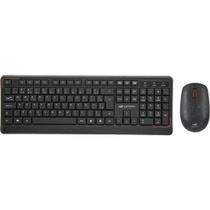 Kit Teclado e Mouse Sem Fio C3Tech W70BK Preto F002 Kit Teclado e Mouse Sem Fio C3Tech W70BK Preto F002