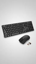 Kit Teclado e Mouse Sem Fio de Alta Precisão Kit Teclado e Mouse Sem Fio de Alta Precisão