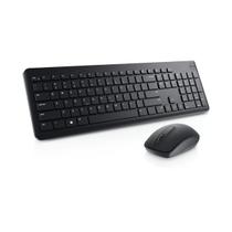 Kit Teclado e Mouse sem Fio Dell KM3322W ABNT2 Preto