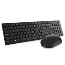 Kit teclado e mouse sem fio dell pro km5221w - preto