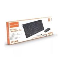Kit Teclado e Mouse Sem Fio e Sem Teclado - INF78