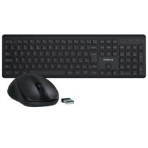 Kit Teclado e Mouse Sem Fio Intelbras Preto CSI50