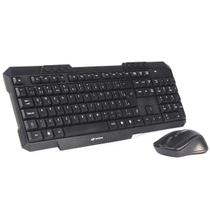 Kit Teclado e Mouse sem Fio K-W10BK C3Tech Kit Teclado e Mouse sem Fio K-W10BK C3Tech