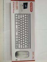 Kit teclado e mouse sem fio