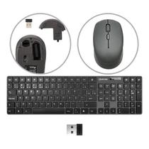 Kit Teclado e Mouse Sem Fio KMex Liberdade, Conforto e Produtividade Sem Cabos KA6029 MAA734