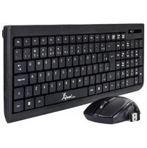 Kit teclado e mouse sem fio Knup kp2012 óptico 2.4Ghz