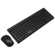 Kit Teclado E Mouse Sem Fio Knup Preto Kit Teclado E Mouse Sem Fio Knup Preto