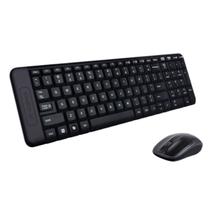 Kit Teclado e Mouse sem Fio Logitech Mk220 Boa Qualidade