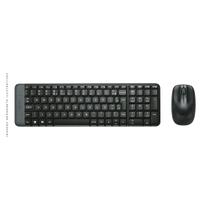 Kit Teclado e Mouse Sem Fio Logitech MK220, USB, ABNT2, Design Compacto, Pilhas Inclusas, Preto - 920-004431
