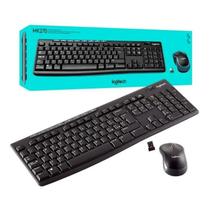 Kit Teclado e Mouse Sem Fio Logitech MK270 Com Teclas de Mídia de Fácil Acesso Conexão USB Layout ABNT2 Kit Teclado e Mouse Sem Fio Logitech MK270 Com Teclas de Mídia de Fácil Acesso Conexão USB Layout ABNT2