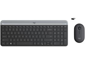Kit Teclado e Mouse sem Fio Logitech MK470