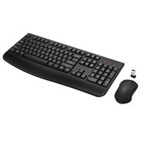 Kit Teclado e Mouse Sem Fio Logitech Quasio Black